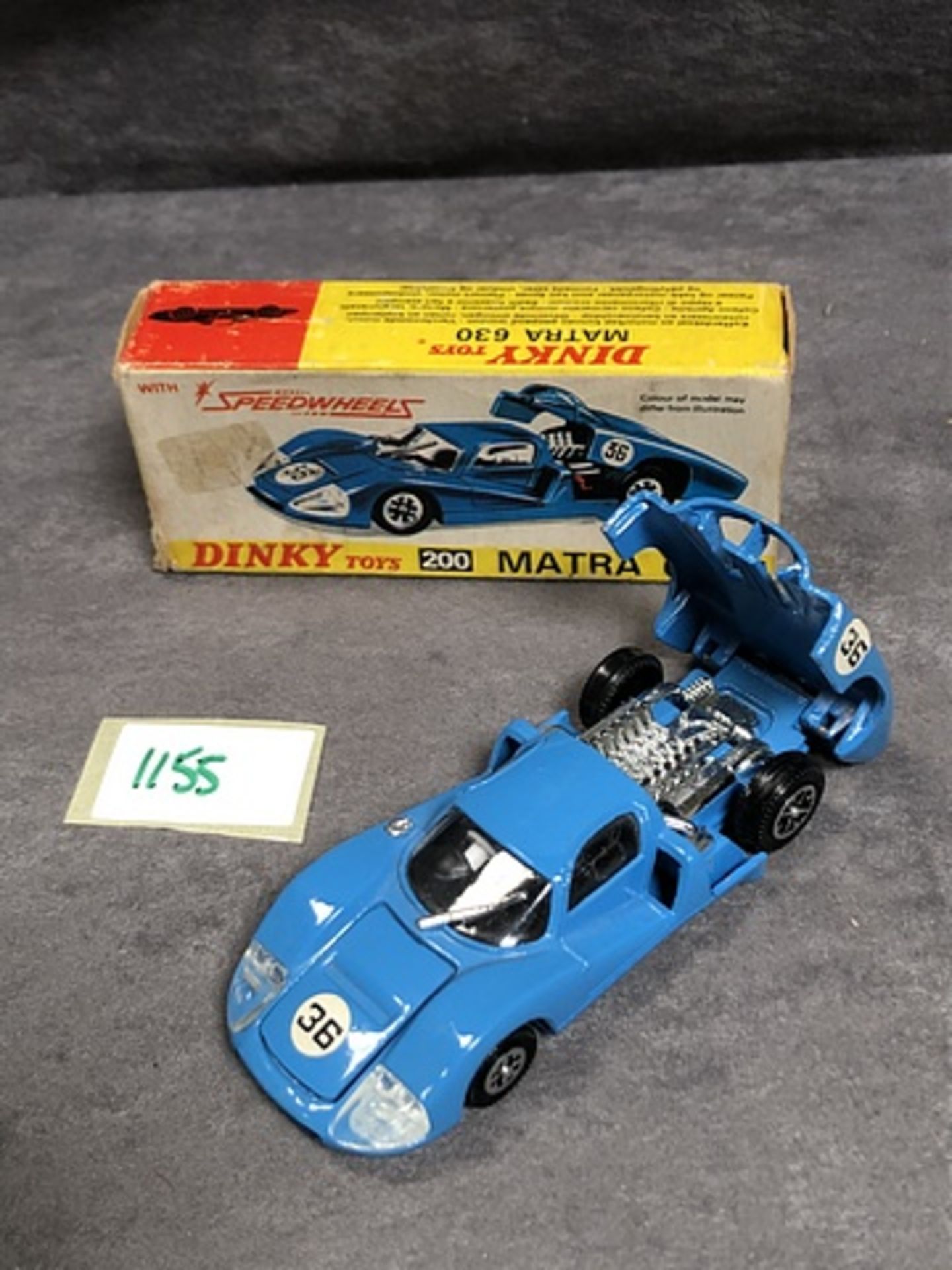 Dinky Toys Diecast #200 Matra 630 Mint condition model in a box