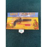 Juguetes Redondo (Spain) Davy Crockett Metal Pistol # 16 In Original Packaging