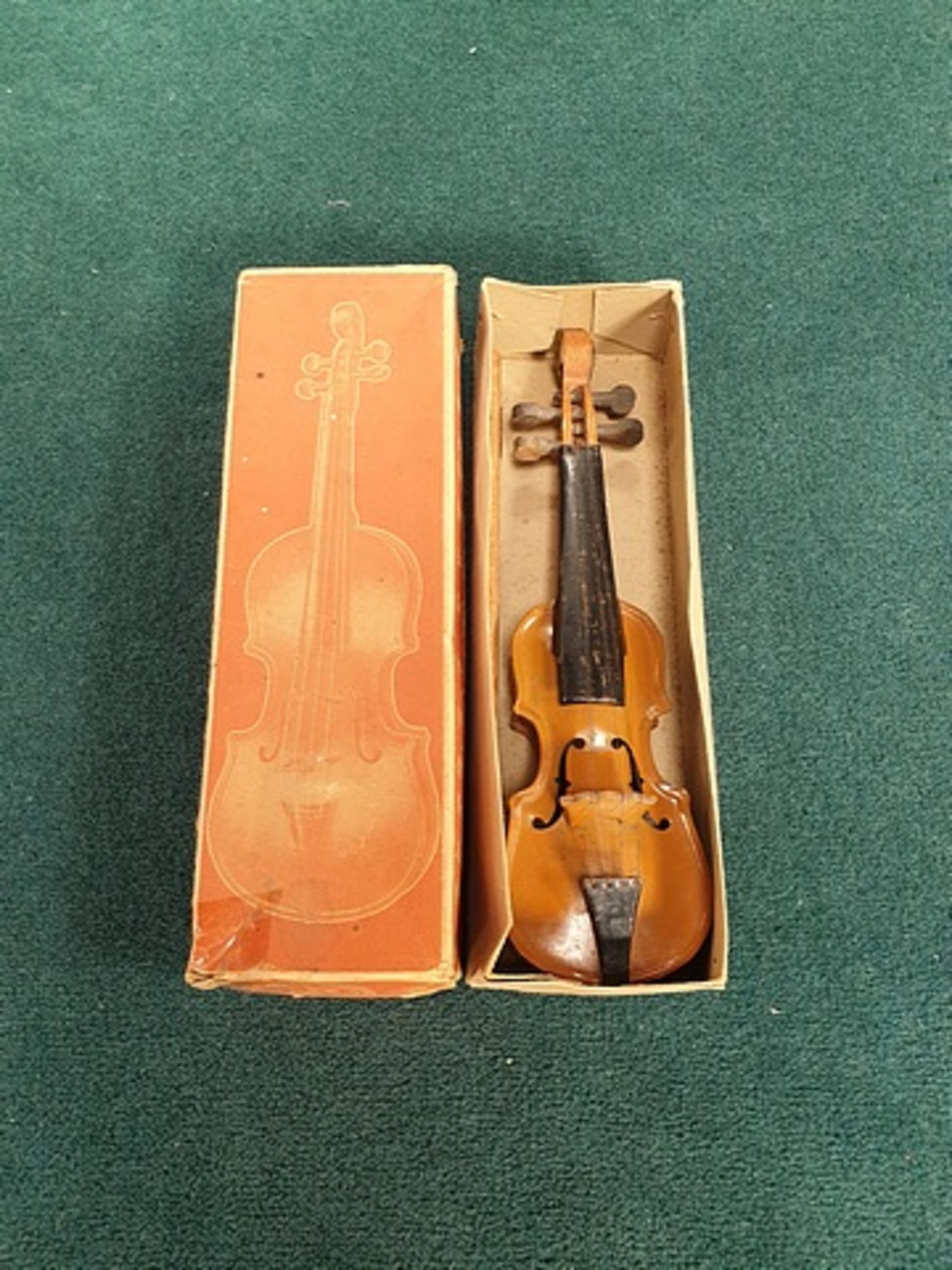 Minature Tin Cello Complete In Box - Image 3 of 3