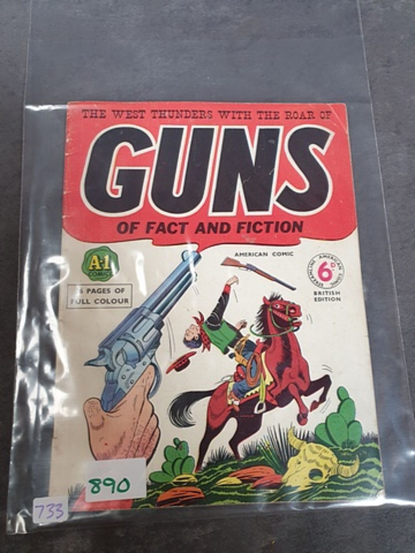Magazine Enterprises 1948 Series Guns Of Fact And Fiction #[Nn] [A-1 #13] ([June] 1948)