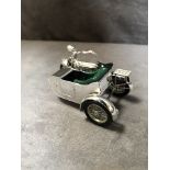 Matchbox Lesney Diecast # Y-8 1914 Sunbeam Motor-Cycle With Milford Sidecar Complete With Box