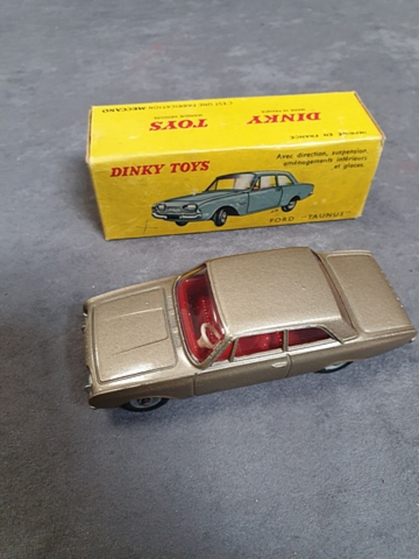 Dinky Diecast Toys #559 Ford Taunus Complete In Box