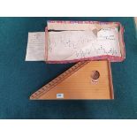 Tri-Ang Zither Autoharp In Half Of The Original Box