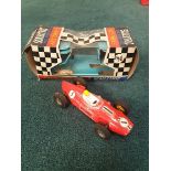 Scalextric Model Racing Slot Car Race Tuned C/80 Offenhauser Front Engine Grand Prix In Red Complete