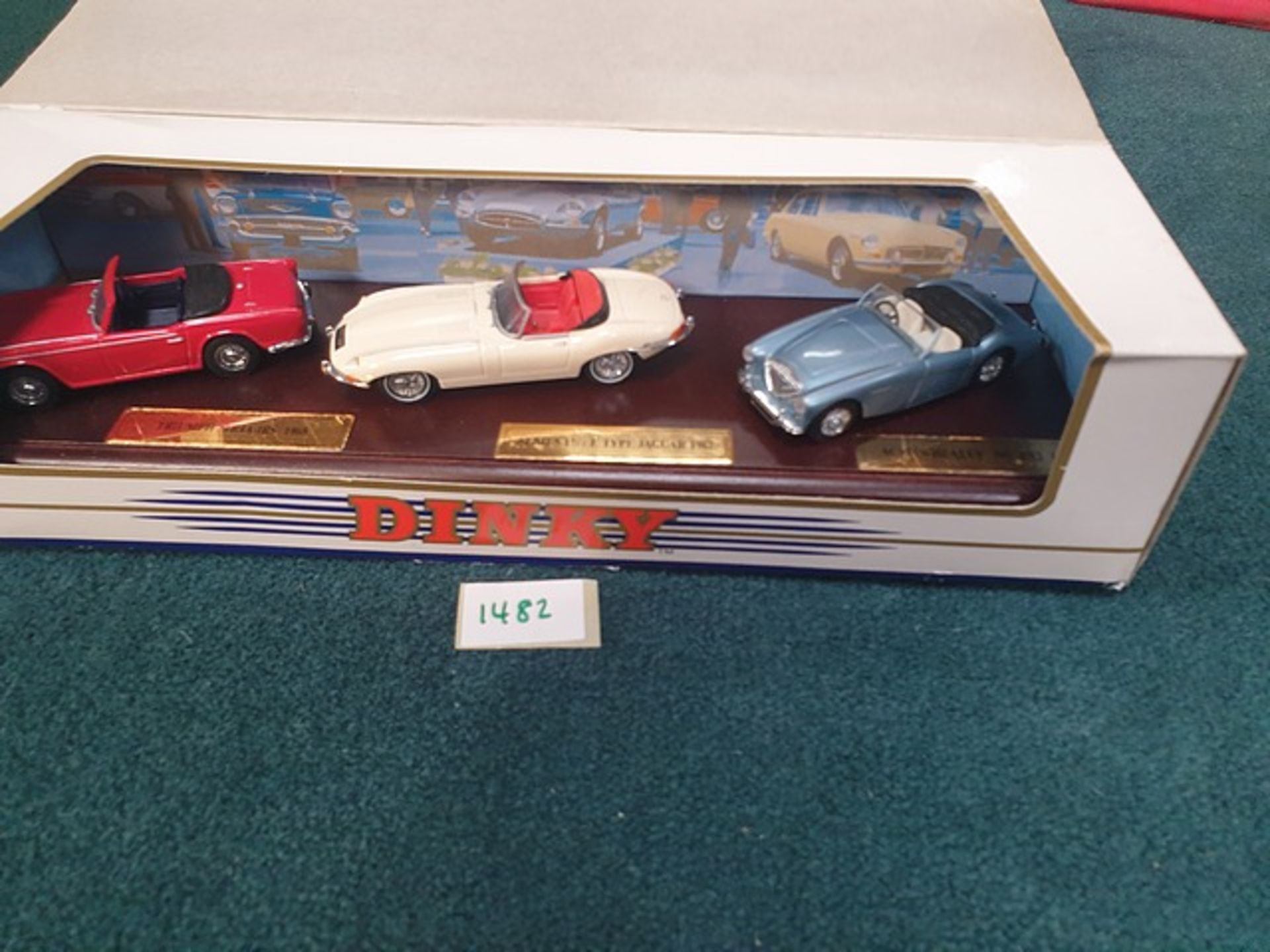 3 X Matchbox Dinky Diecast Number #DY-903 Collection Of 3 Classic Sports Cars Series 2 Comprising
