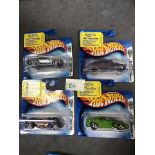 4 X Hotwheels Cars From The 2014 First Editions Set Comprising Of; #28/100 Chevy Fleetline 1947 #