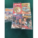 5 X Annuals Comprising Of; The Six Million Dollar Man, Starsky & Hutch, Magnum P.I., Tiger & Raleigh