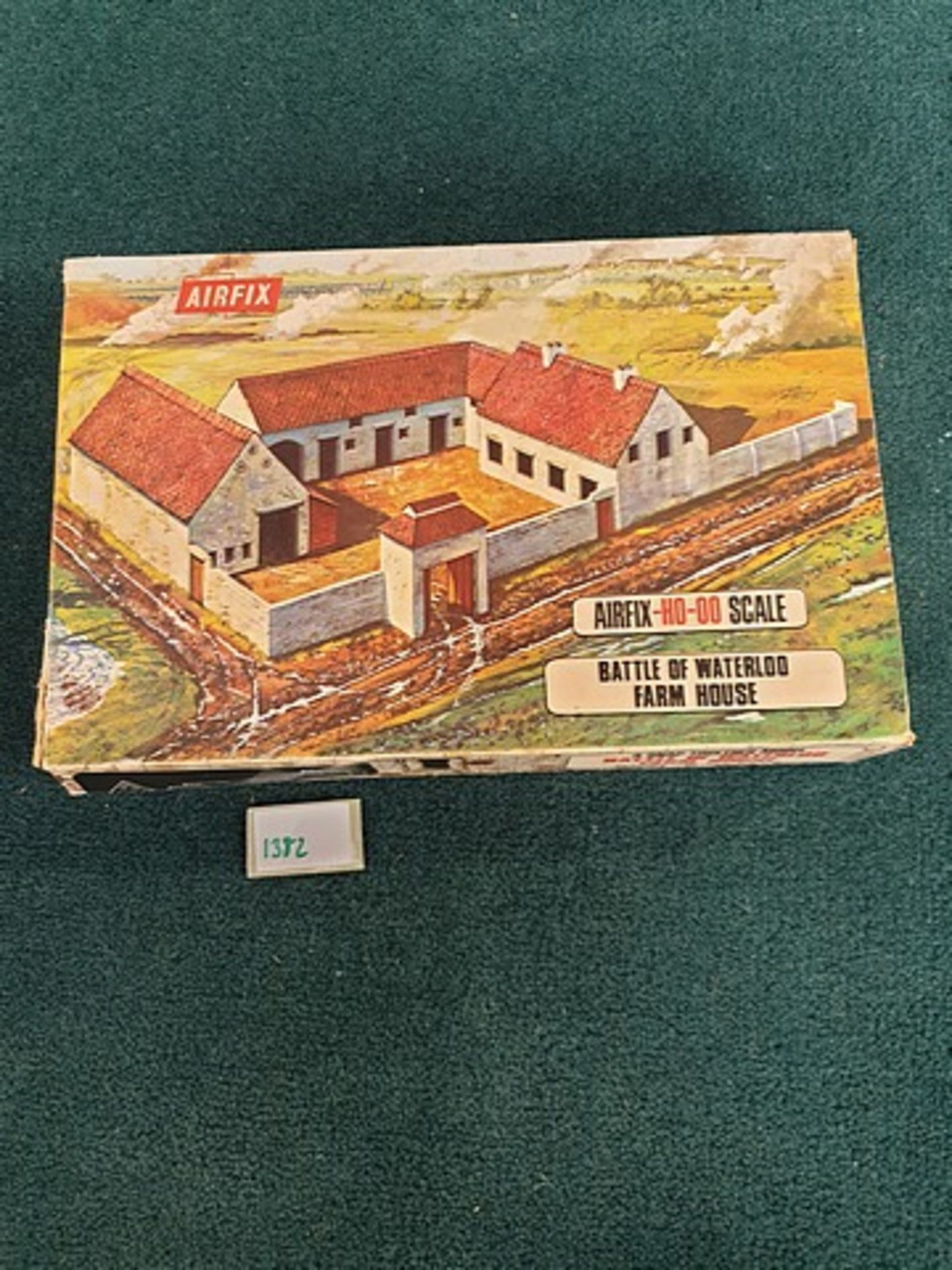 Airfix Model Kit H0-00 Scale Cat # 1709 - 298 Battle Of Waterloo Farm House Complete With Box