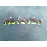 8 X Britains Knights & Medieval Figures