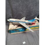 China Vintage Lithograph Tin Aeroplane ME789 Is A Fast Passenger Planes Avion A Reaction Complete