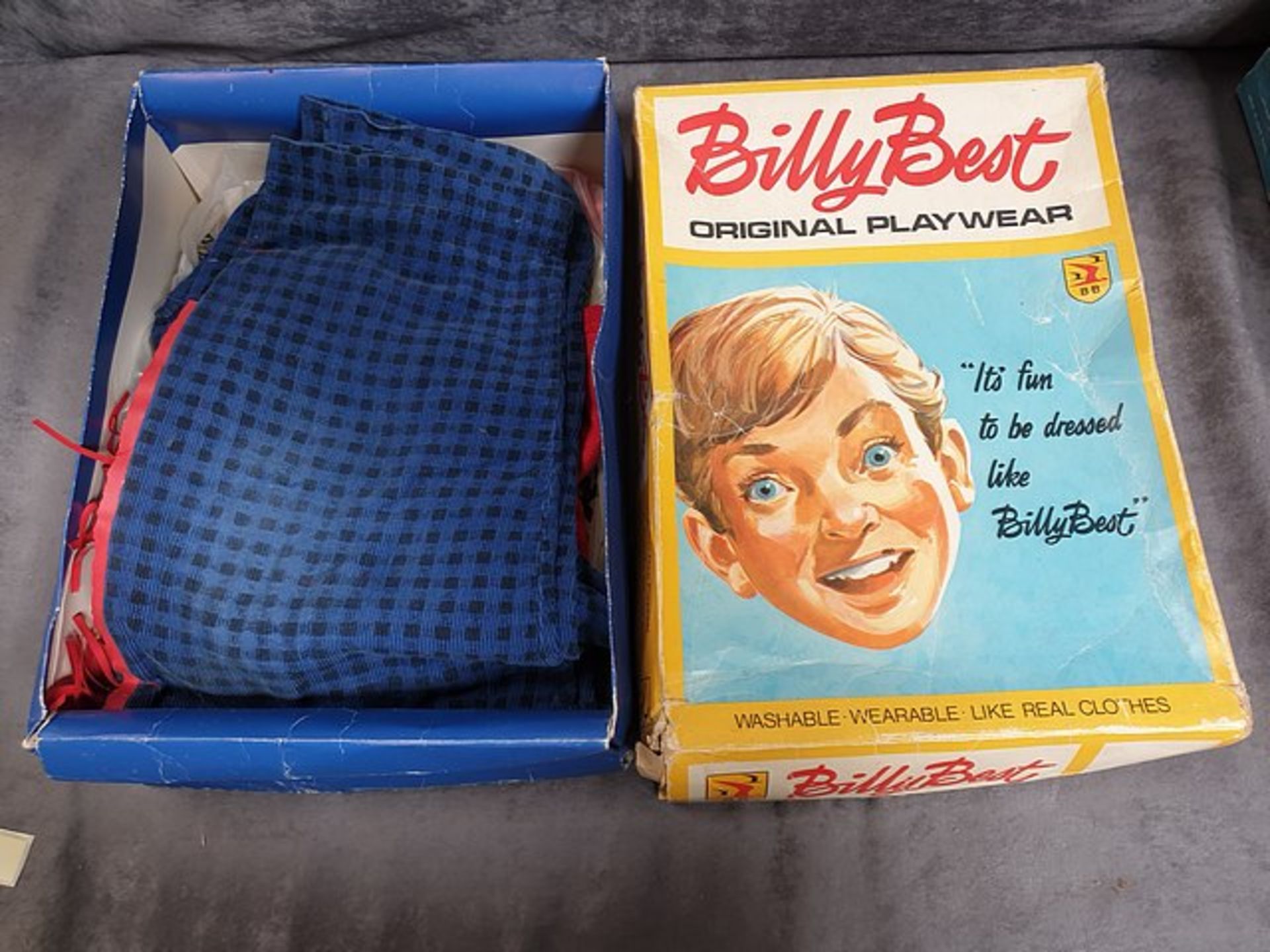 Rare Billy Best Original Playwear Indian Dressing Up Out Fit 1960s Complete In Box