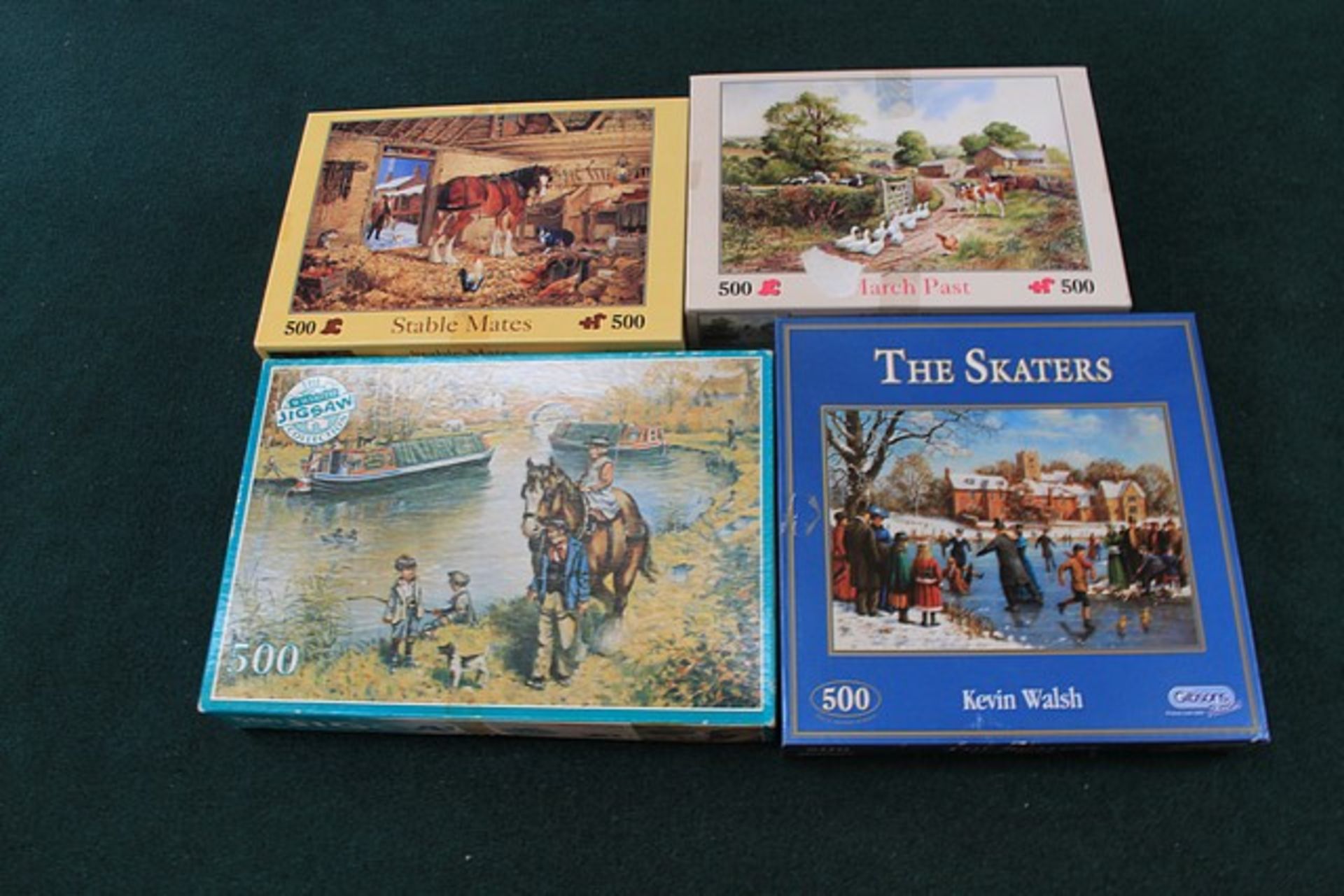 4 x Jigsaw Puzzles 500 Pieces