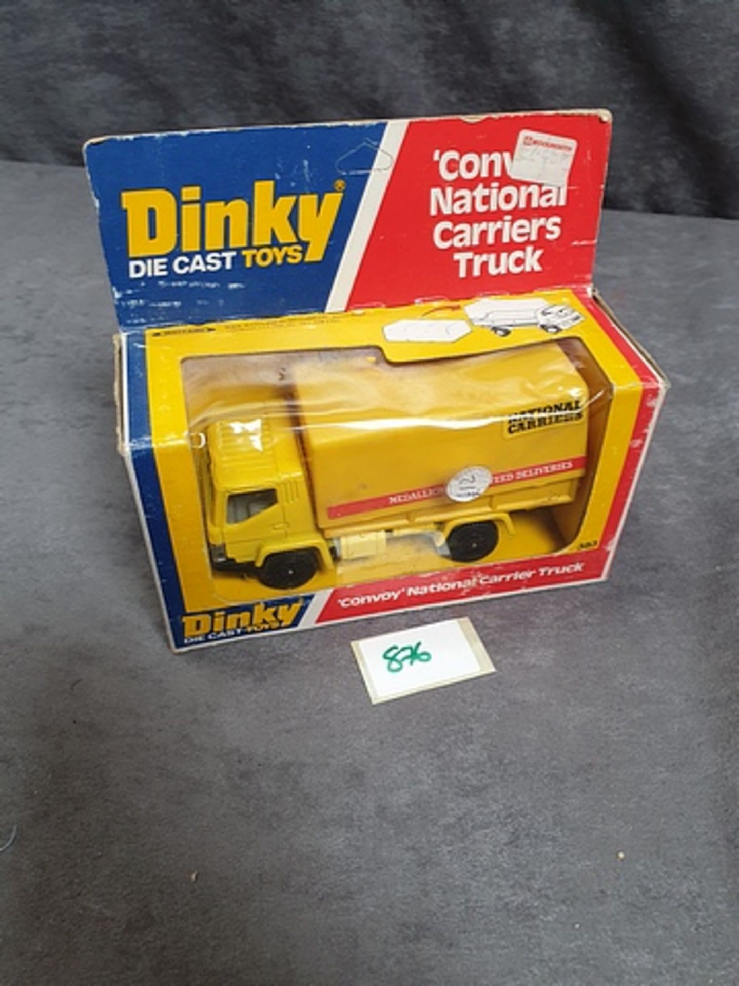 Dinky Diecast Toys #383 Convoy National Carriers Truck Complete In Box