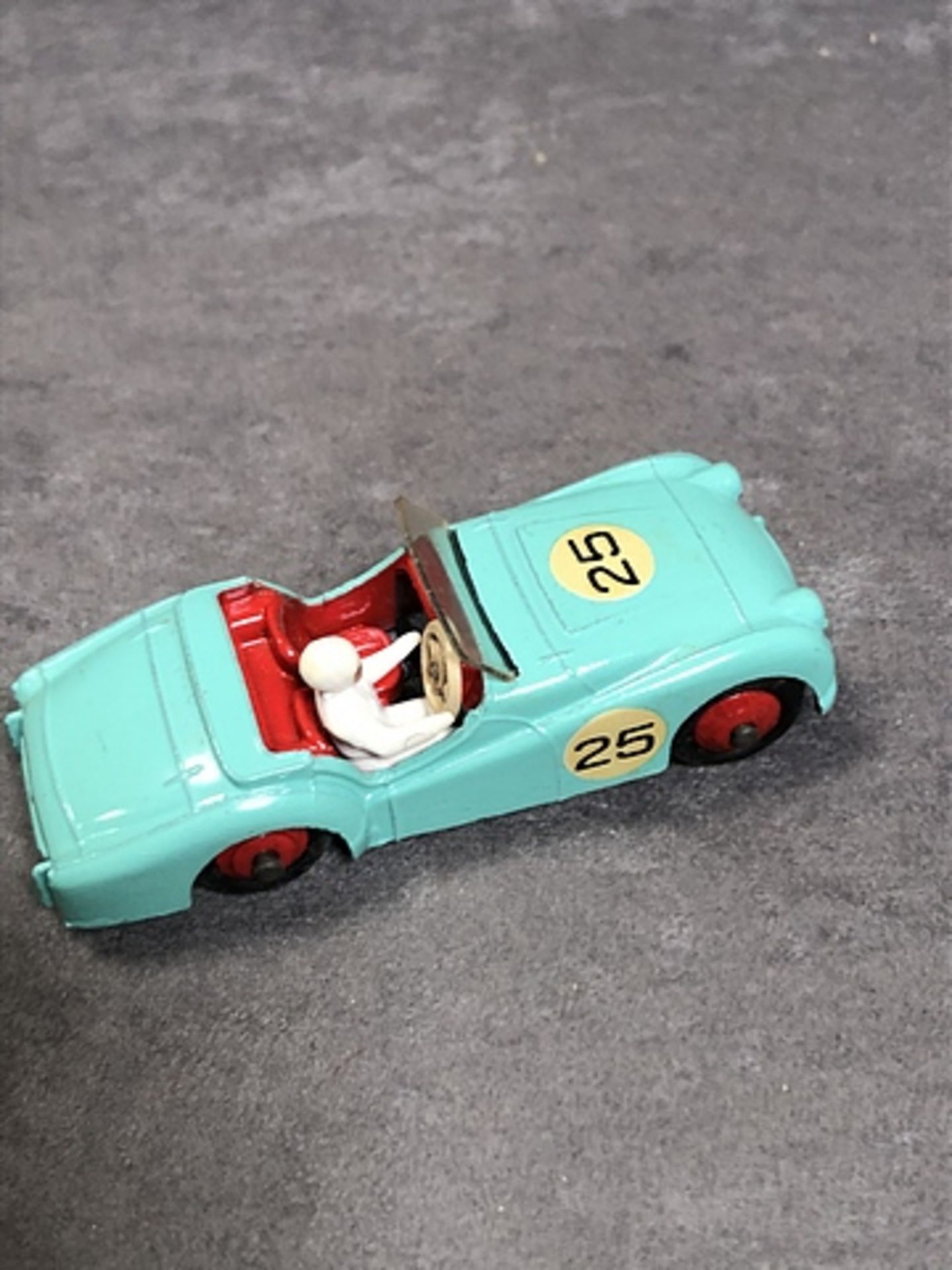 Dinky Toys Diecast #111 Triumph TR2 Sports Mint condtion model with a crisp box