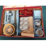 Chad Valley Pastry Set With Real Mincer Complete In Box