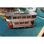 Unique Hand Built in Blackpool specifically made to order on customers request Wooden Tram