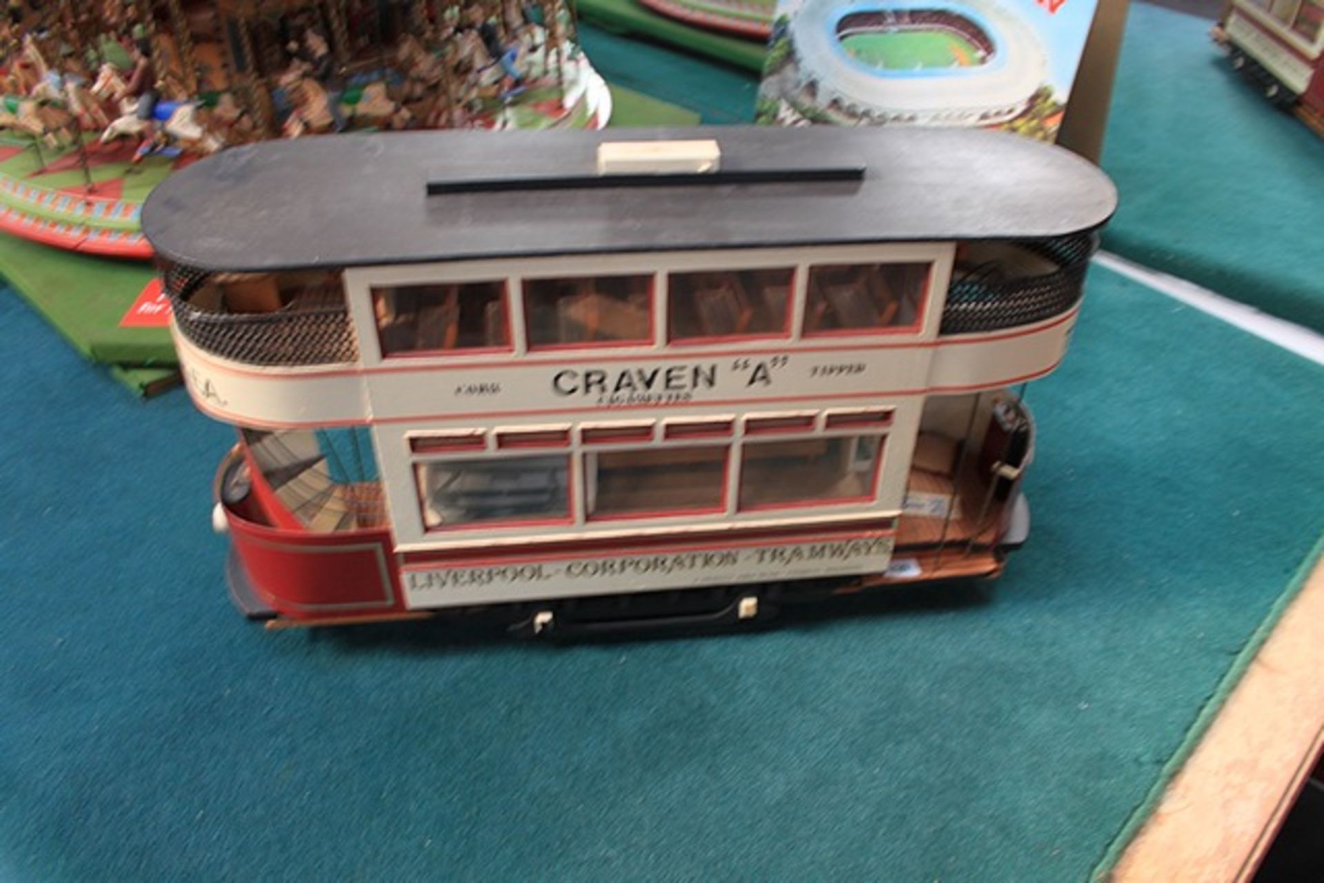 Unique Hand Built in Blackpool specifically made to order on customers request Wooden Tram