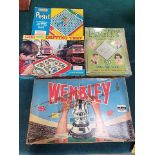 4 X Board Games Comprising Of; Pegit, Who Wins, Remote Control Driving Game,