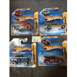 4 X Hotwheels Cars From The HW Premiere Set Comprising Of; #020/214 Rapid Response #033/214 Scirocco
