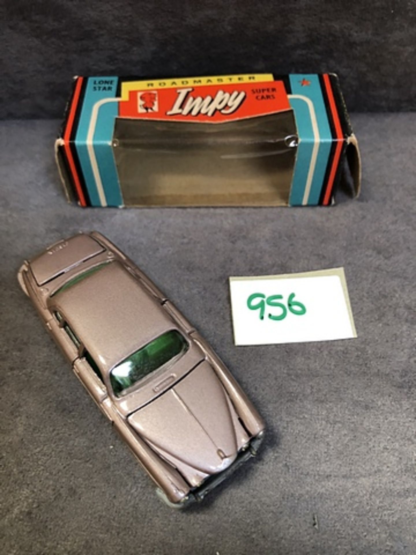 Lone Star Impy Roadstar #10 Jaguar Mk X In Brown With Green Interior Complete With Box (Damaged - Image 2 of 2