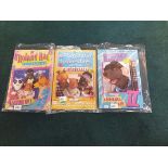 3 x Roland Rat Superstar and Friends Annuals 1984,1985 and 1986