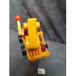 Fisher Price Digger with moving arm and bucket with driver