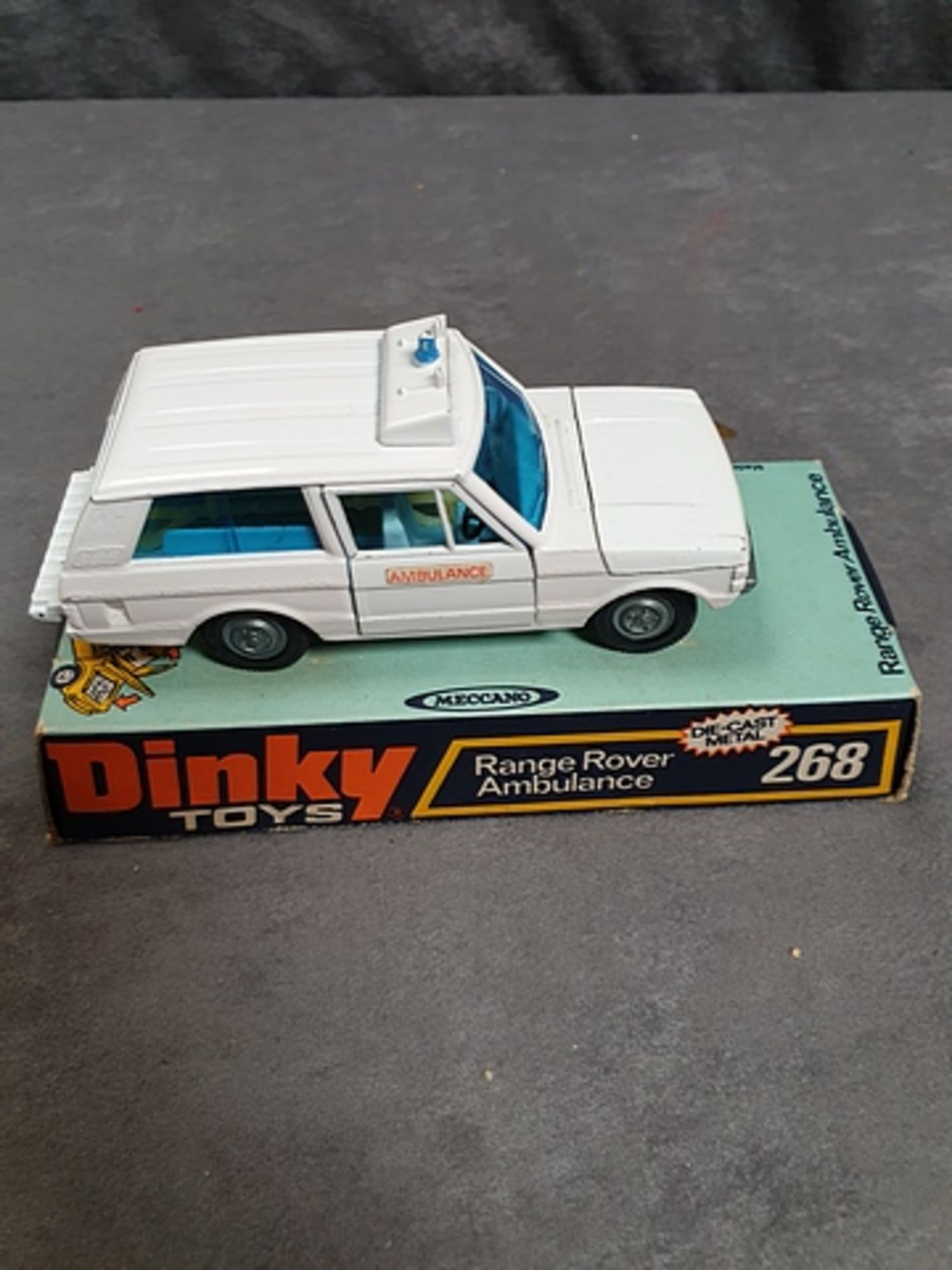 Dinky Diecast Toys #268 Range Rover Ambulance Complete In Box