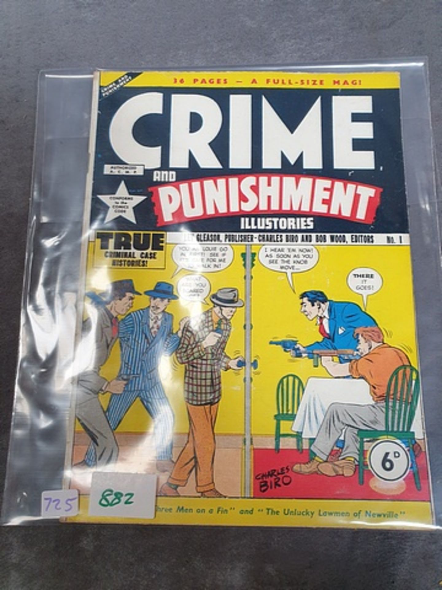 Pembertons 1951 Series Crime And Punishment #1 May 1950