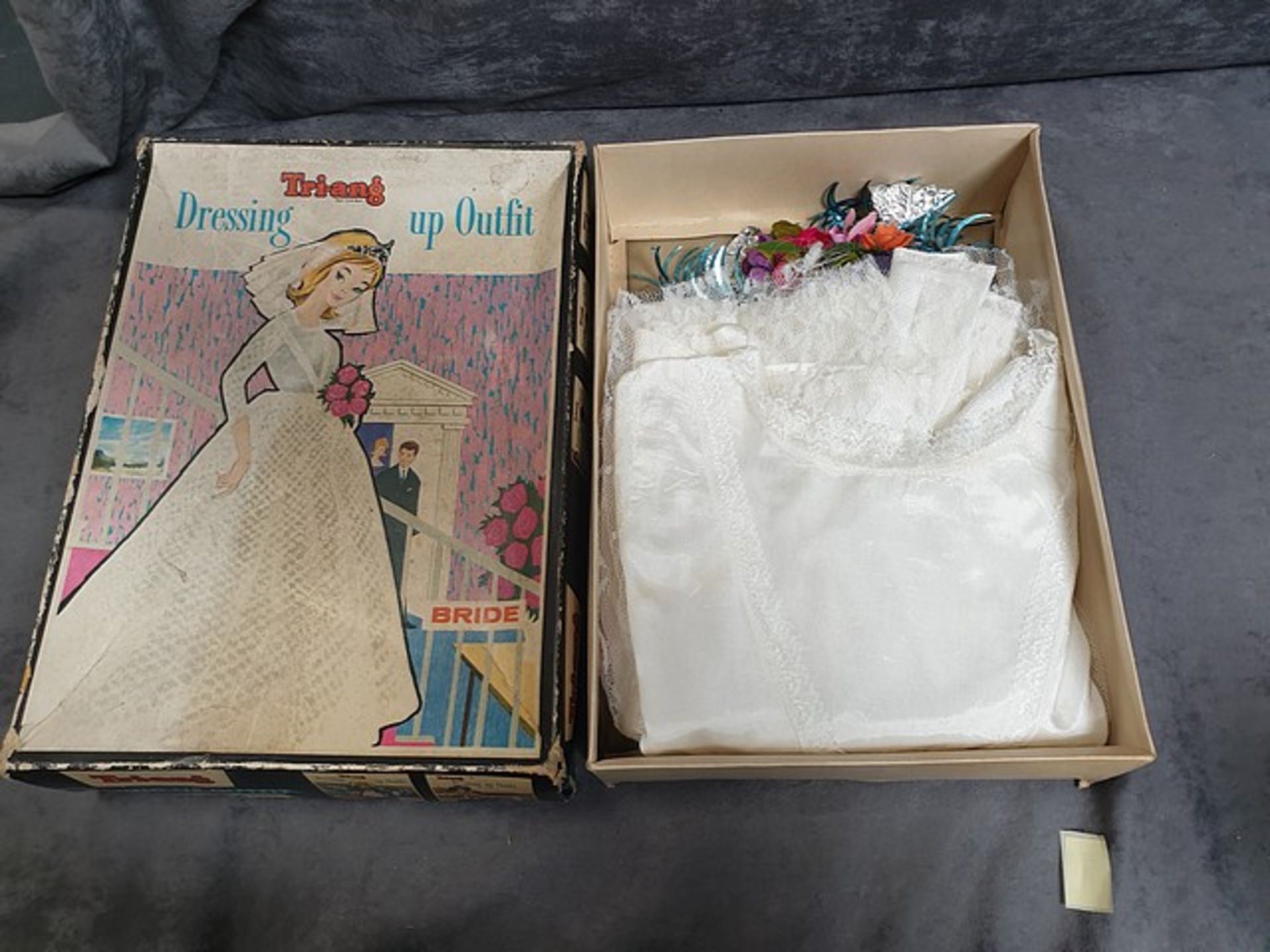 RareTri-Ang Dressing-Up Bride Outfit Complete In Box