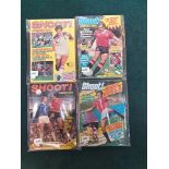 4 x IPC Magazines Fleetway Shoot Annuals 1982,1983,1984 and 1985