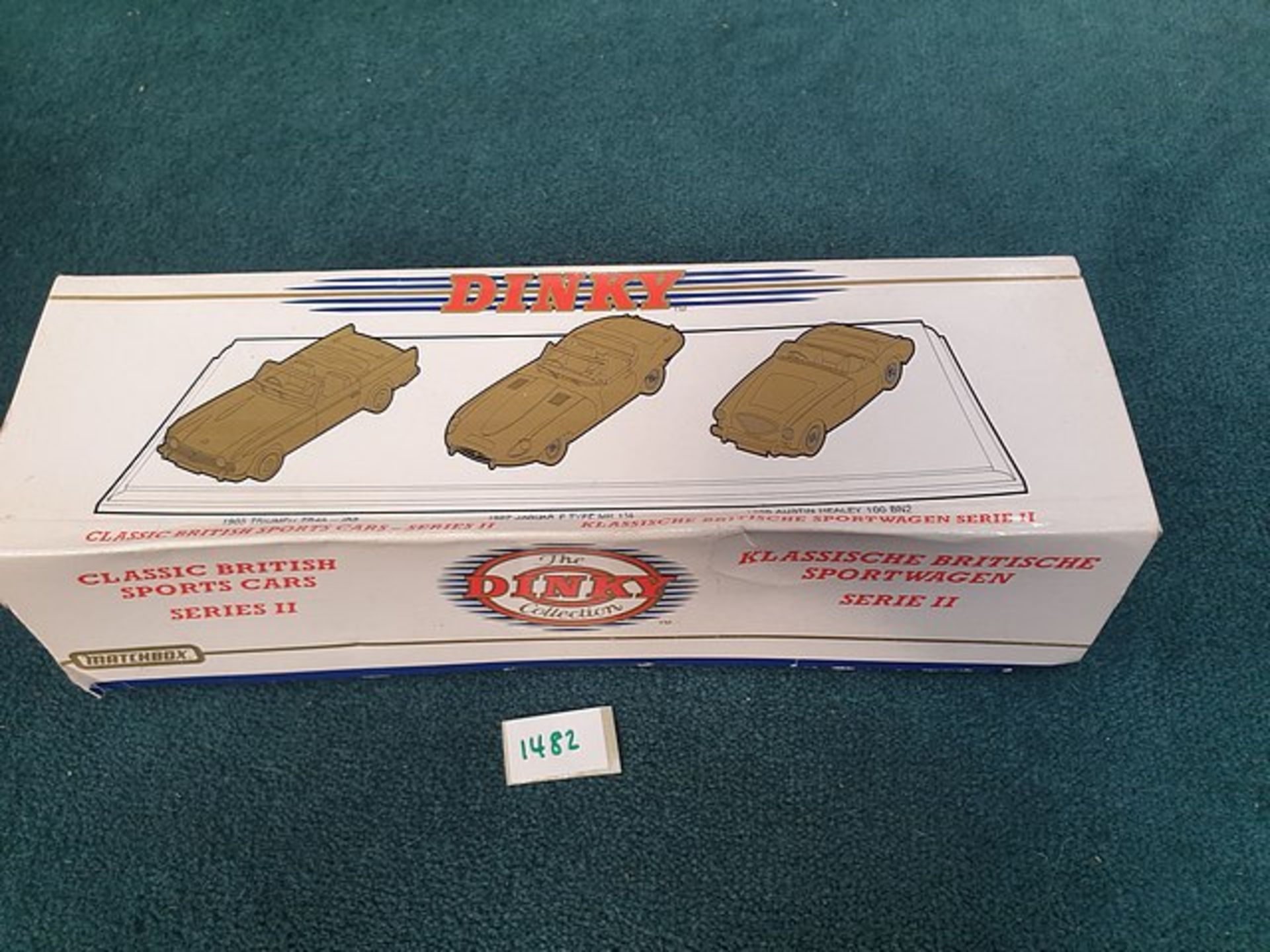 3 X Matchbox Dinky Diecast Number #DY-903 Collection Of 3 Classic Sports Cars Series 2 Comprising - Bild 2 aus 2