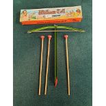 Green Monk Combex WILLIAM Tell Crossbow With Rubber Tipped Arrow Complete With Box