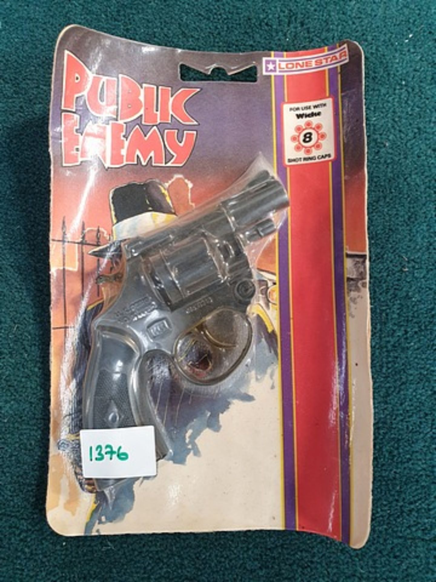 Lone Star 1980s Public Enemy Cap Gun Complete In Original Packaging