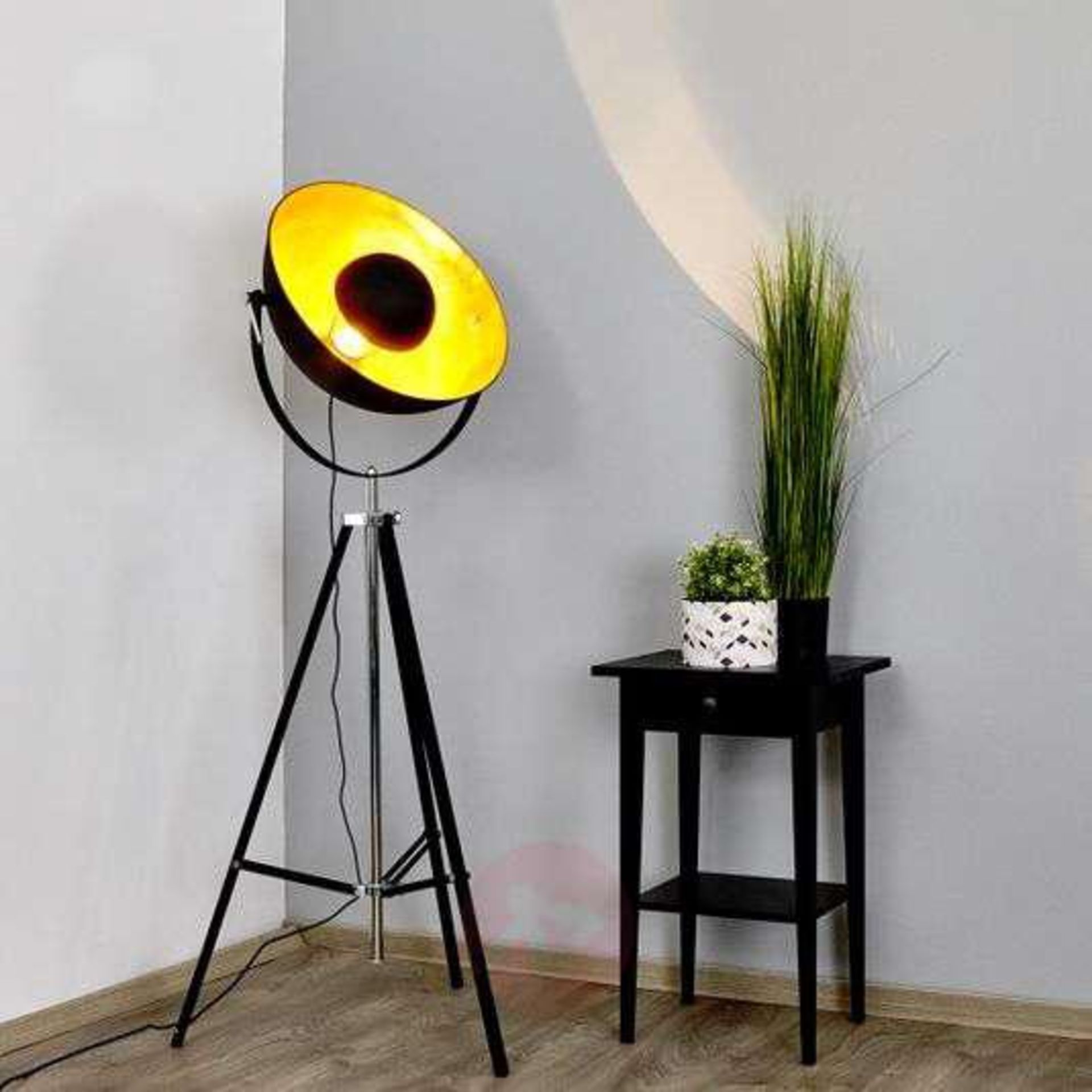 Matt Gold Floor Lamp