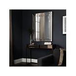 Champagne Chambery Mirror A stunning, triple step, bevelled mirror frame with a warm champagne