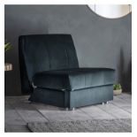 Metz Sofa Bed 80cm Longbridge Denim Ideal For Even Smaller Spaces, However Amazingly Comfortable,