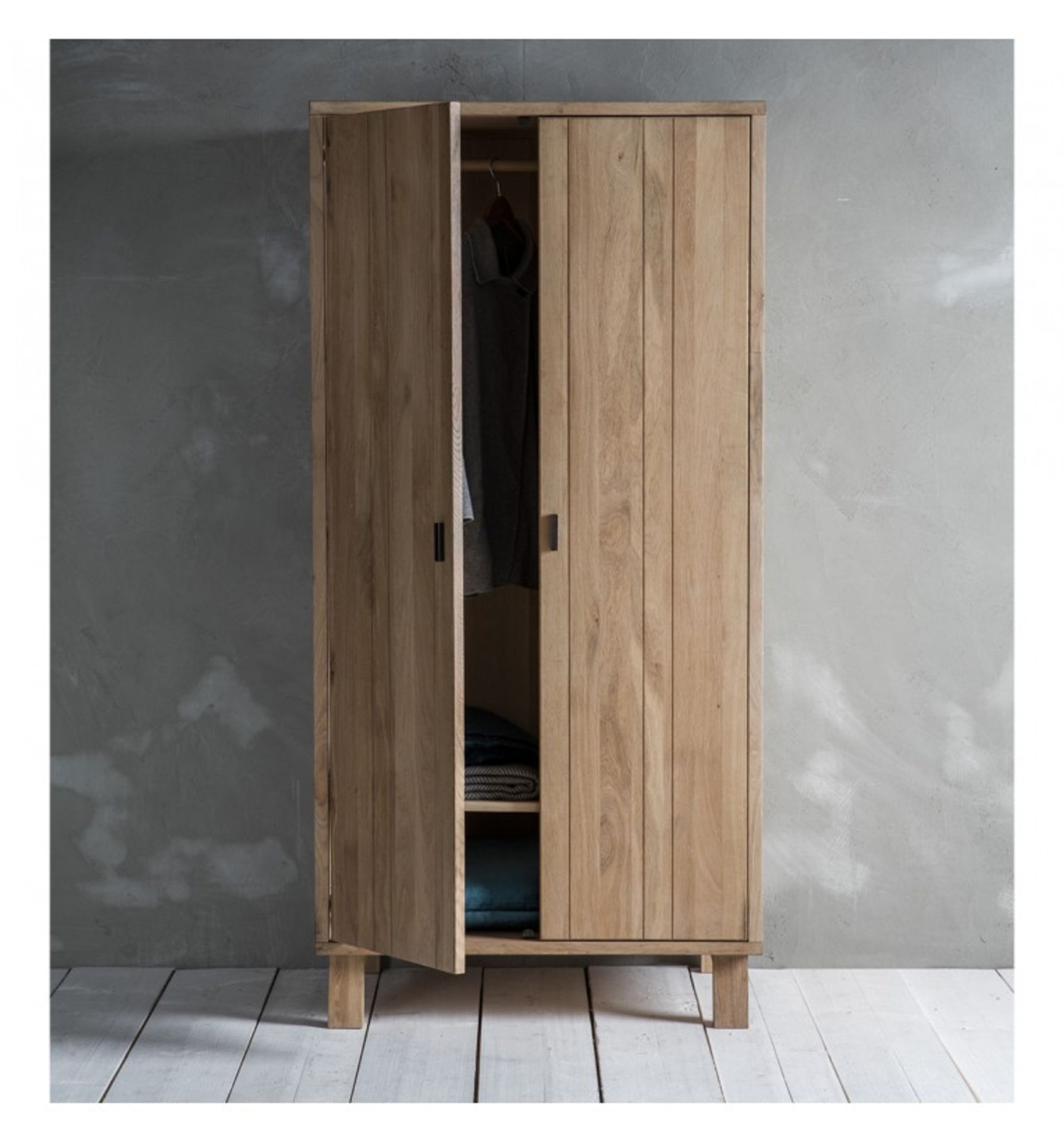 Solid Wood Wardrobe - Image 2 of 3