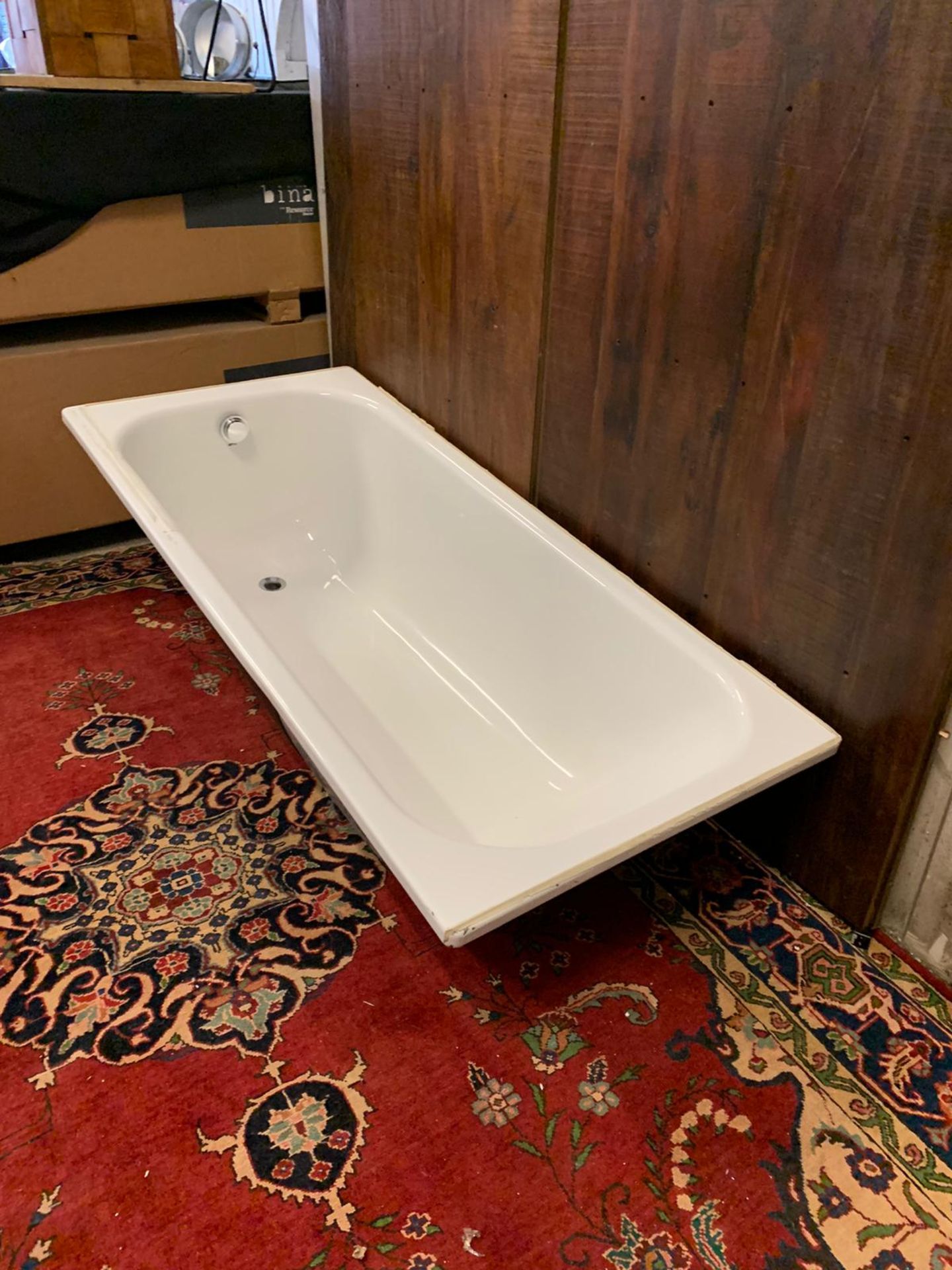 Bette Bath Tub With Chrome Plug Stop 180cm X 80cm X 49cm Consigned From A Luxury Mayfair Residence