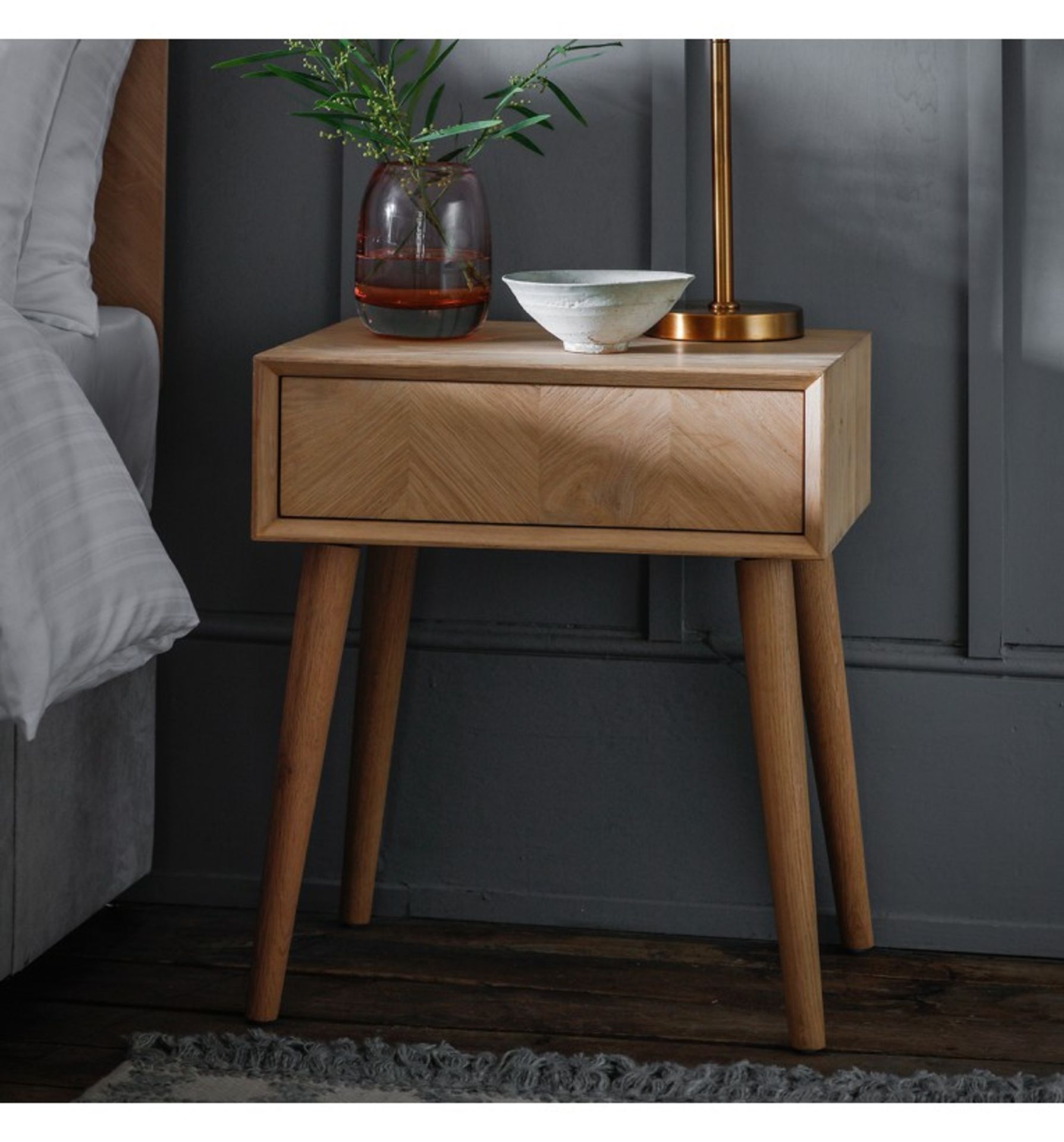 Lacquered Side Table