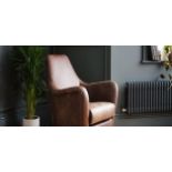 Laura Ashley Saltney Vintage Leather Chair Tobacco Brown Create striking and modern interiors