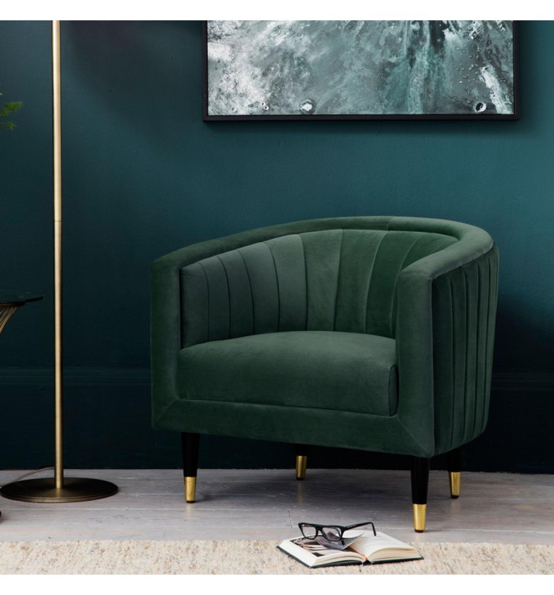 Velvet Armchair