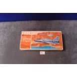 Frog Authentic Scale 1/72 Models Cat No F266 BAC Lightning F-6 Fighter with instructions in box