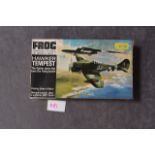 Frog Authentic Scale 1/72 Models Cat No F189 Hawker Tempest with instructions in box