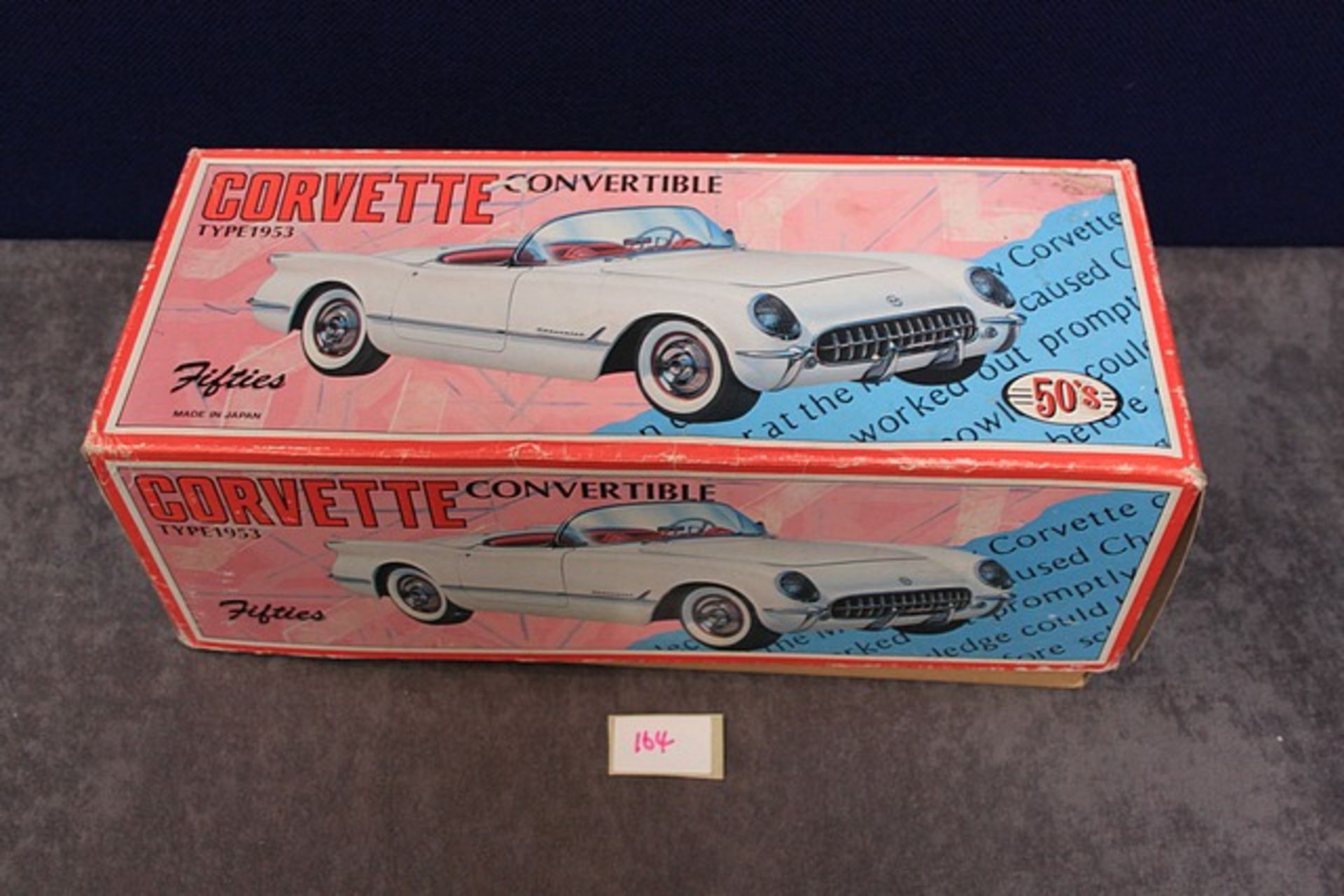 Danbury 50's Corvette Convertible Type 1953 Made In Japan In Box - Image 2 of 3