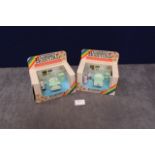 2x Britains Hospital 7852 Nurse & Patient Set & 7851 Doctor & Patient In Boxes