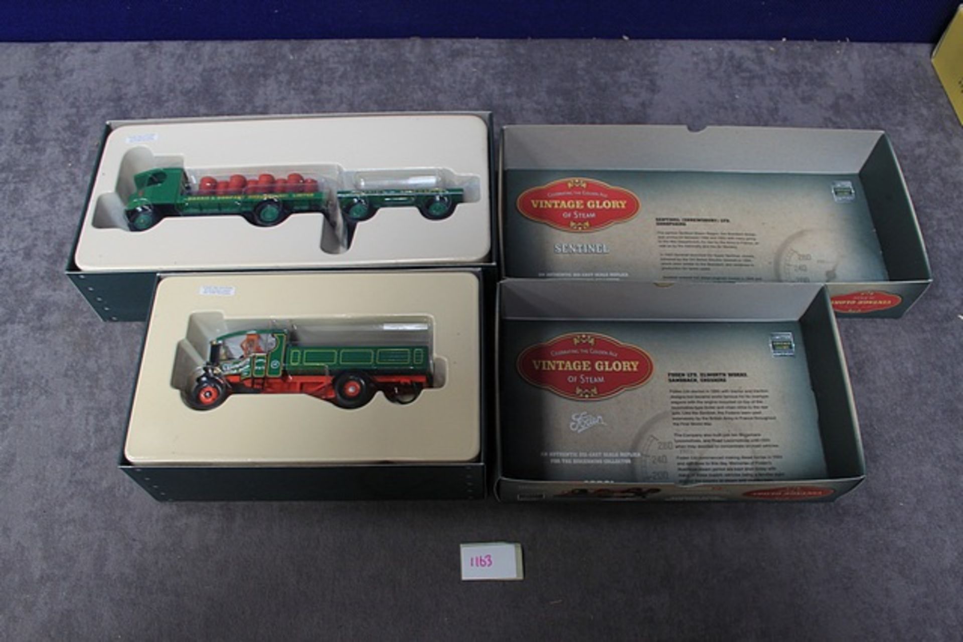 2x Corgi Vintage Glory diecast in boxes comprising of; 80008 Sentinel Platform Wagon, Trailer & - Image 2 of 2