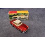Mint French Dinky Diecast # 516 Mercedes Benz 230 CL Metallic Red With Cream Roof In High Quality