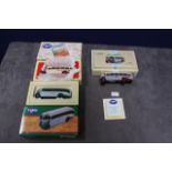 3x Corgi Diecast Bus/Coach Sets, Comprising Of; # 97186 I AEC Regal, 97171 # Timpsons AEC Regal