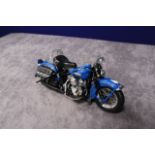 Franklin Mint Harley-Davidsons 1948 Panhead Motorcycle Diecast 1:10 Scale