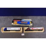 3x Lledo PLC Cargo Kings Diecast Lorries All In Individual Boxes, Comprising Of;